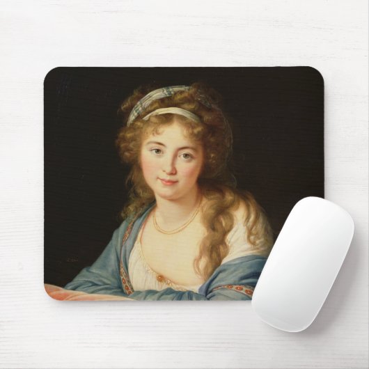 Die Gräfin Catherine Vassilievna Skavronskaia Mousepad (Mit Mouse)