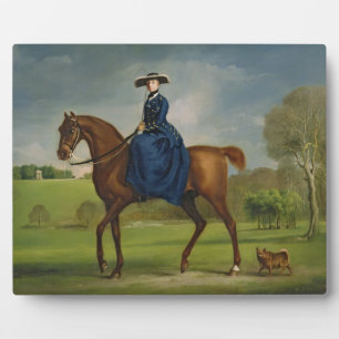 Die Gräfin von Coningsby in der Kostüme des Ch Fotoplatte