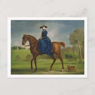 Die Gräfin von Coningsby in der Kostüme des Ch Postkarte