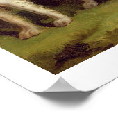 Die Gräfin von Effingham mit Waffen und Shooting D Poster (Ecke)