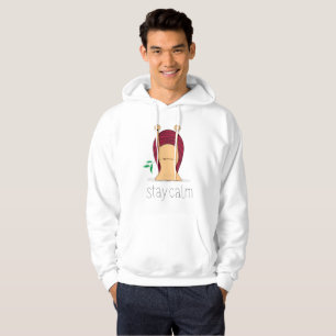 Die grafische Leidenschaft von Männern - Ruhe Blei Hoodie