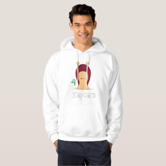 Die grafische Leidenschaft von Männern - Ruhe Blei Hoodie