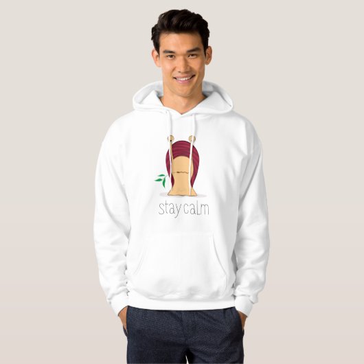 Die grafische Leidenschaft von Männern - Ruhe Blei Hoodie (Vorne ganz)