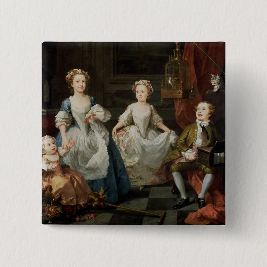 Die Graham-Kinder, 1742 Button (Vorderseite)