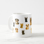 Die "Grand Canine Assembly"  Kaffeetasse (Vorderseite Links)