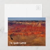 Die Grand Canyon Postkarte (Vorne/Hinten)