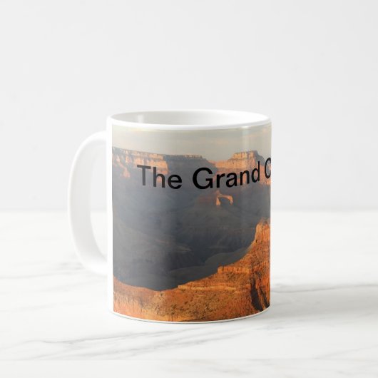 Die Grand- CanyonTasse Kaffeetasse (Vorderseite Links)
