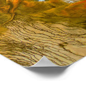 Die Grand Prismatic Spring Poster (Ecke)