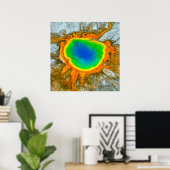 Die Grand Prismatic Spring Poster (Heimbüro)