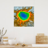 Die Grand Prismatic Spring Poster (Küche)
