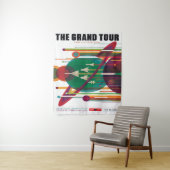 Die Grand Tour Medium Wandteppich (Beispiel)