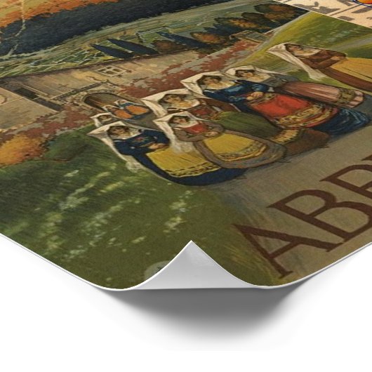 Die Grand Tour Poster (Ecke)