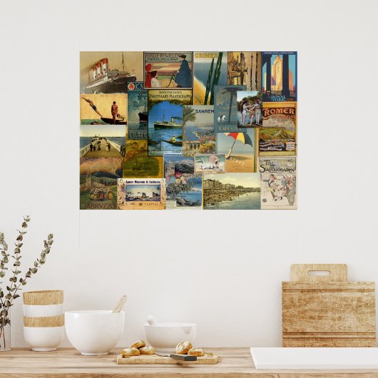 Die Grand Tour Poster (Küche)