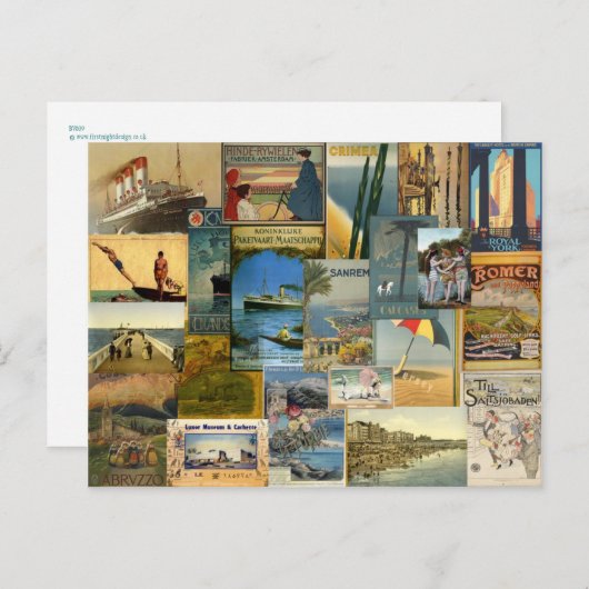 Die Grand Tour Postkarte (Vorne/Hinten)