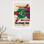 Die Grand Tour | Zukunftsvisionen der NASA Poster (Küche)