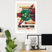 Die Grand Tour | Zukunftsvisionen der NASA Poster (Heimbüro)