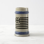 Die Grand Union Flag Bierglas (Mittel)