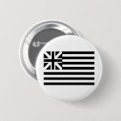 Die Grand Union Flag Button (Vorne & Hinten)
