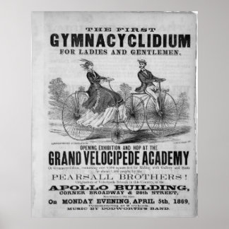 Die Grand Velocipede Academy Poster
