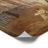 Die Grande Galerie des Louvre Poster (Ecke)