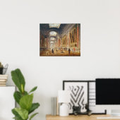 Die Grande Galerie des Louvre Poster (Heimbüro)