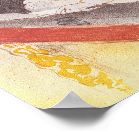 Die Grande Loge, 1897 Poster (Ecke)