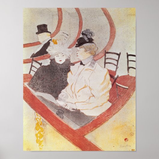 Die Grande Loge, 1897 Poster (Vorne)