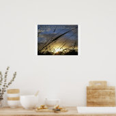 Die Grashalterung Poster (Küche)