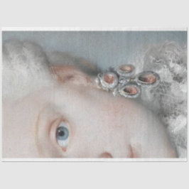 Die graue Königin rechts Seidenpapier