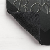Die grauen Rasenbögen sind dreidimensional, Mousepad (Ecke)