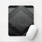 Die grauen Rasenbögen sind dreidimensional, Mousepad (Mit Mouse)