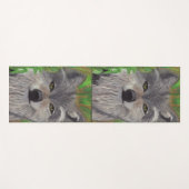 DIE GRAUEN WOLF YOGAMATTE (Vorderseite (Horizontal))