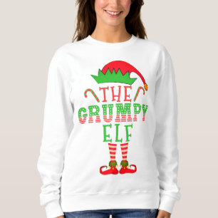 Die grauenvolle Elf Weihnachtsfamilie passt Pajama Sweatshirt