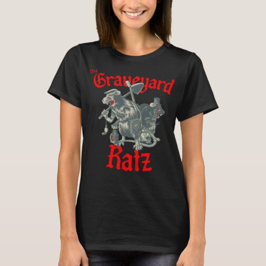 Die Graveyard Ratz T-Shirt (Vorderseite)