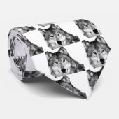 DIE GRAY-WOLF-KRAWATTE KRAWATTE (Gerollt)