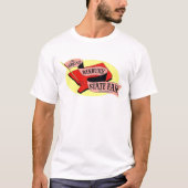Die Great Danbury Staat Fair RETRO 1-seitige T-Shi T-Shirt (Vorderseite)