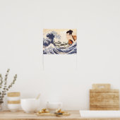 Die Great Wave Ukiyoe Collagen Poster (Küche)
