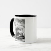 Die Great Western Eisenbahn, 1846 Tasse (Vorderseite Links)