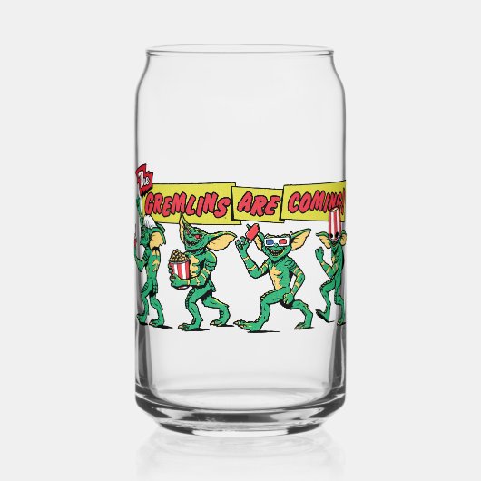 Die Gremlins™ kommen Dosenglas (Vorderseite)