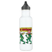 Die Gremlins™ kommen Edelstahlflasche (Rechts)