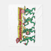 Die Gremlins™ kommen Fleecedecke (Vorderseite)