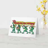 Die Gremlins™ kommen Karte (Gelbe Blume)