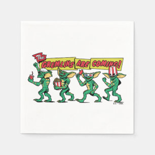 Die Gremlins™ kommen Serviette