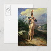 Die Grenadiergarde, 1842 Postkarte (Vorne/Hinten)