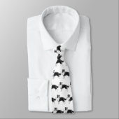 Die Grenzcollie-Krawatte Krawatte (Gebunden)