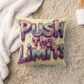 Die Grenzen drücken Kissen (Decke)