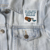Die Grenzen Meiner Medikamente Lustiger Button Abz (Beispiel)