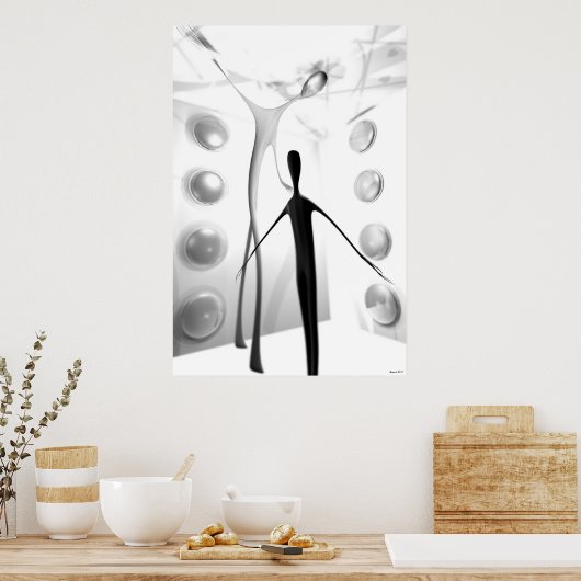 Die Grenzen Poster (Küche)