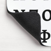 Die griechische Alphabet Mousepad (Ecke)