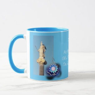 Die griechische Alphabet Tasse